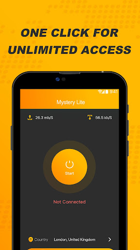 Mystery VPN - Safe & Unlimited Captura de pantalla 2