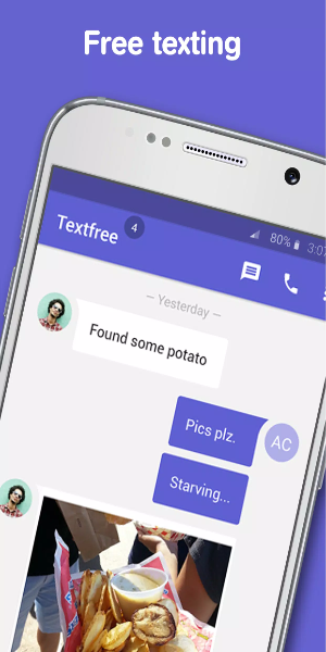 Text Free on Textfree Texting應用截圖第1張