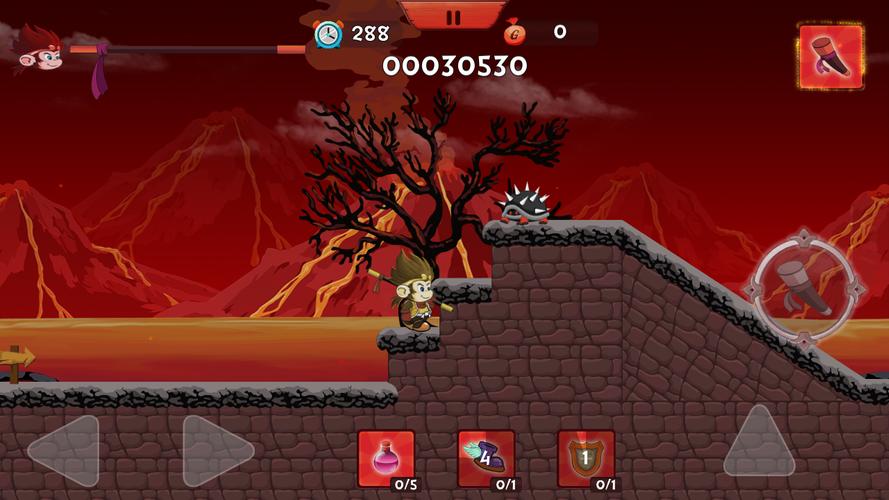 Willie the monkey king island スクリーンショット 0
