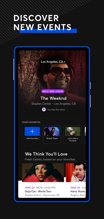 Ticketmaster Ảnh chụp màn hình 1