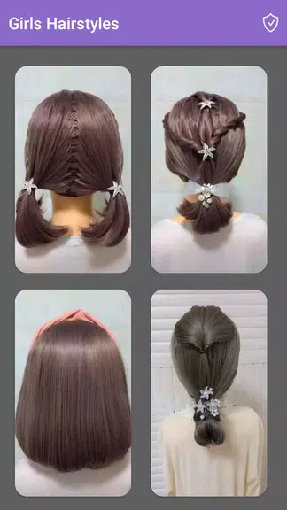 Girls Hairstyles Step By Step應用截圖第1張