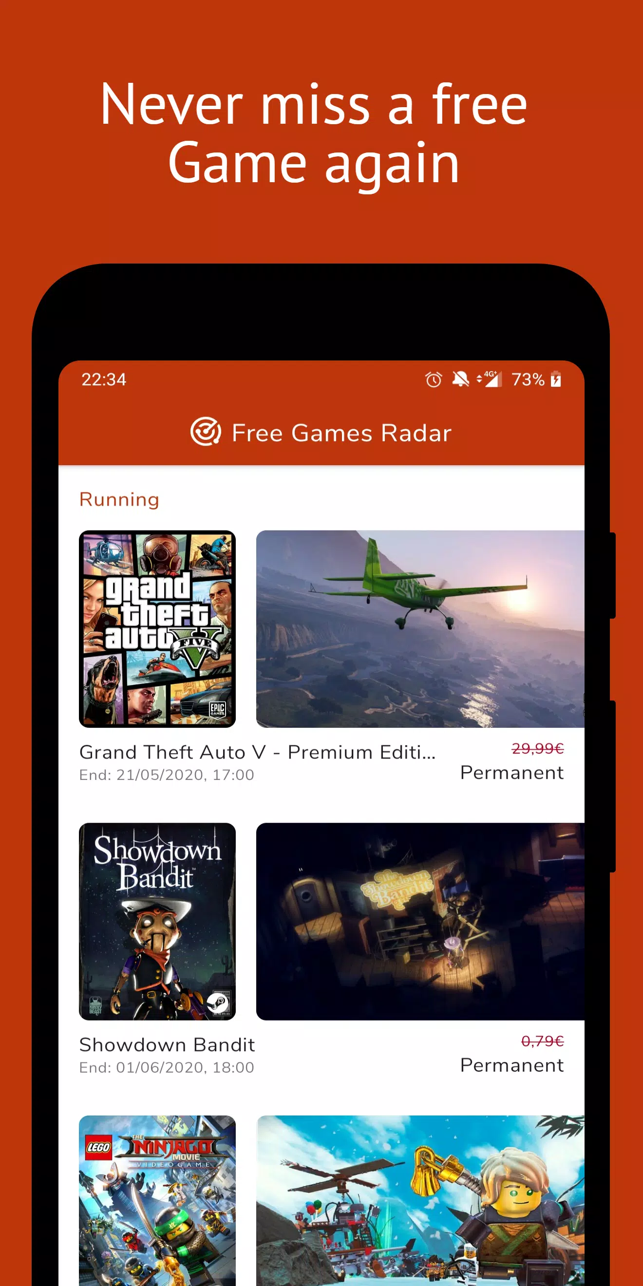 PC Games Radar for Epic Games, Ảnh chụp màn hình 0