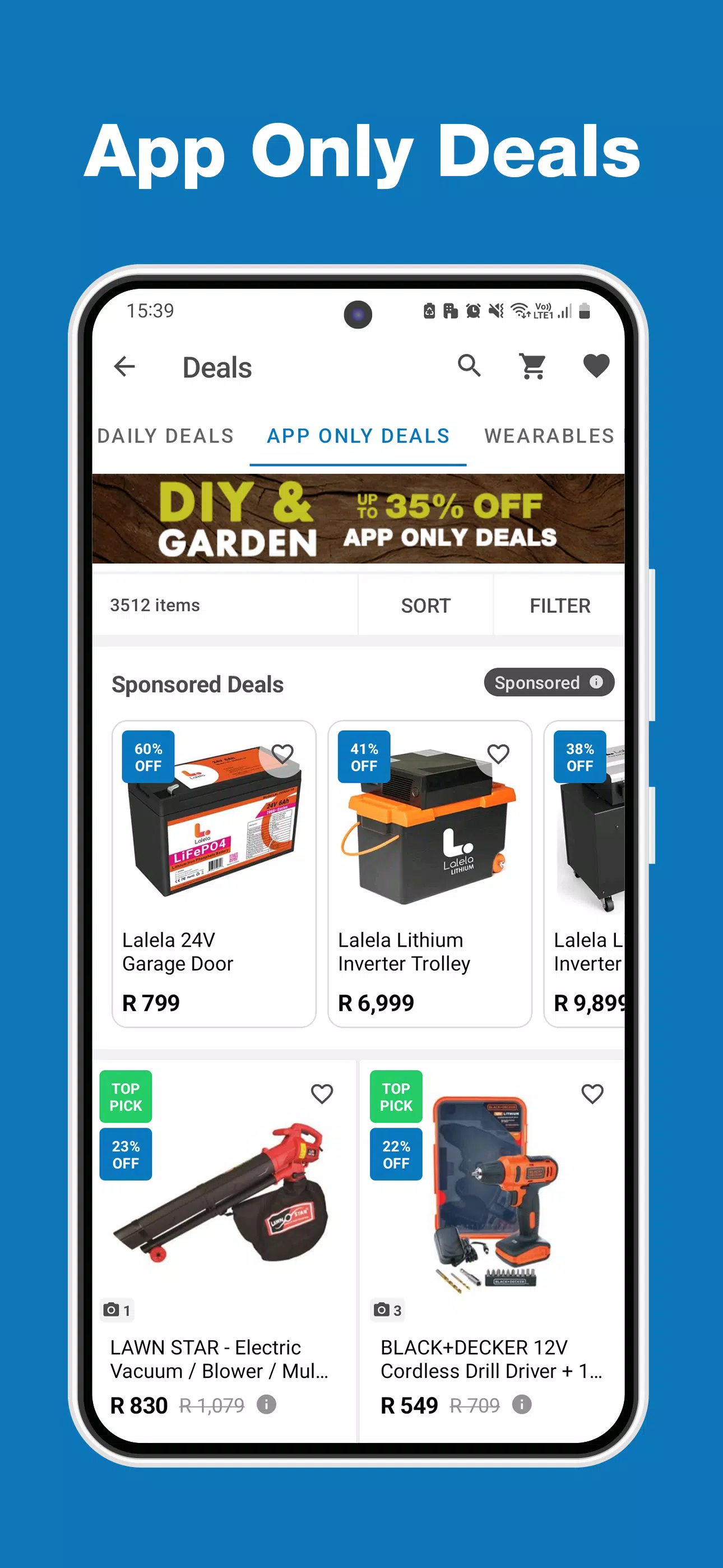 Takealot – Online Shopping App स्क्रीनशॉट 1
