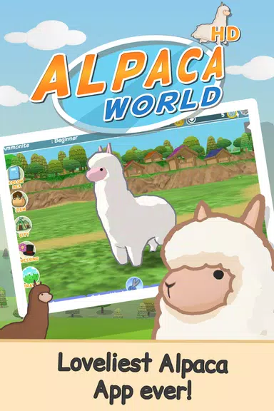 Alpaca World HD+ 스크린샷 0