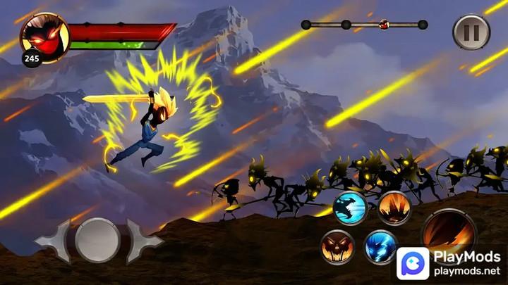 Stickman Legends: Shadow Fight Offline Sword Game ภาพหน้าจอ 3