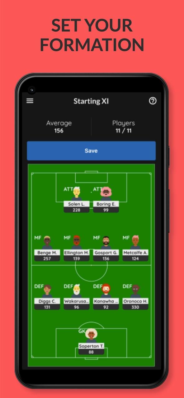 MYFM - Online Football Manager Ảnh chụp màn hình 1