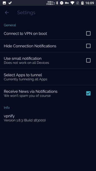 vpnify - Unlimited VPN Proxy應用截圖第0張