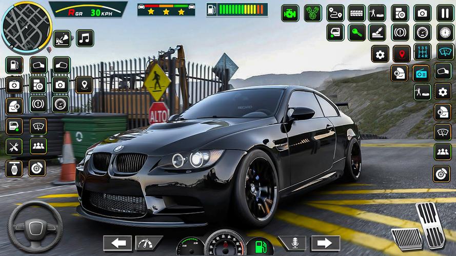 US School Car Game: Car Drive Captura de pantalla 1