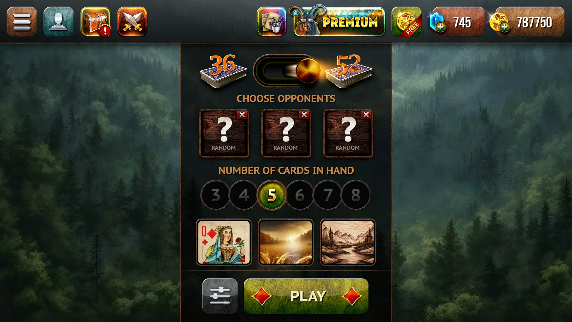 Crazy Eights HD Captura de pantalla 2