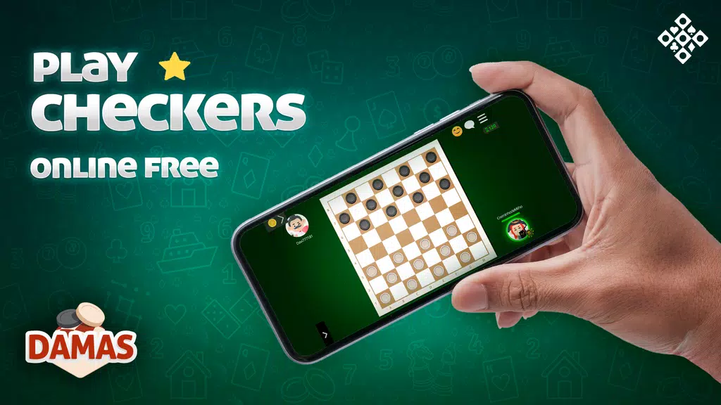 Checkers Online: board game ဖန်သားပြင်ဓာတ်ပုံ 0