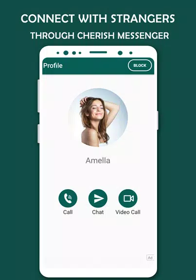 Live Video Chat & Audio Talk - Random Video Call ဖန်သားပြင်ဓာတ်ပုံ 0