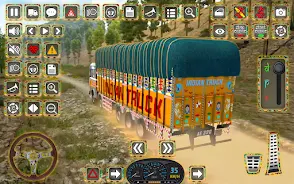 Indian Truck Offroad Cargo 3D ภาพหน้าจอ 3