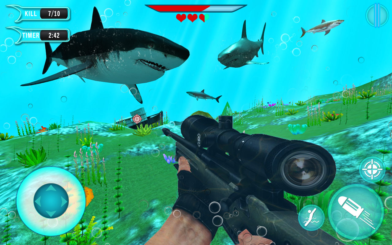 Hunt Wild Shark Simulator Captura de tela 2