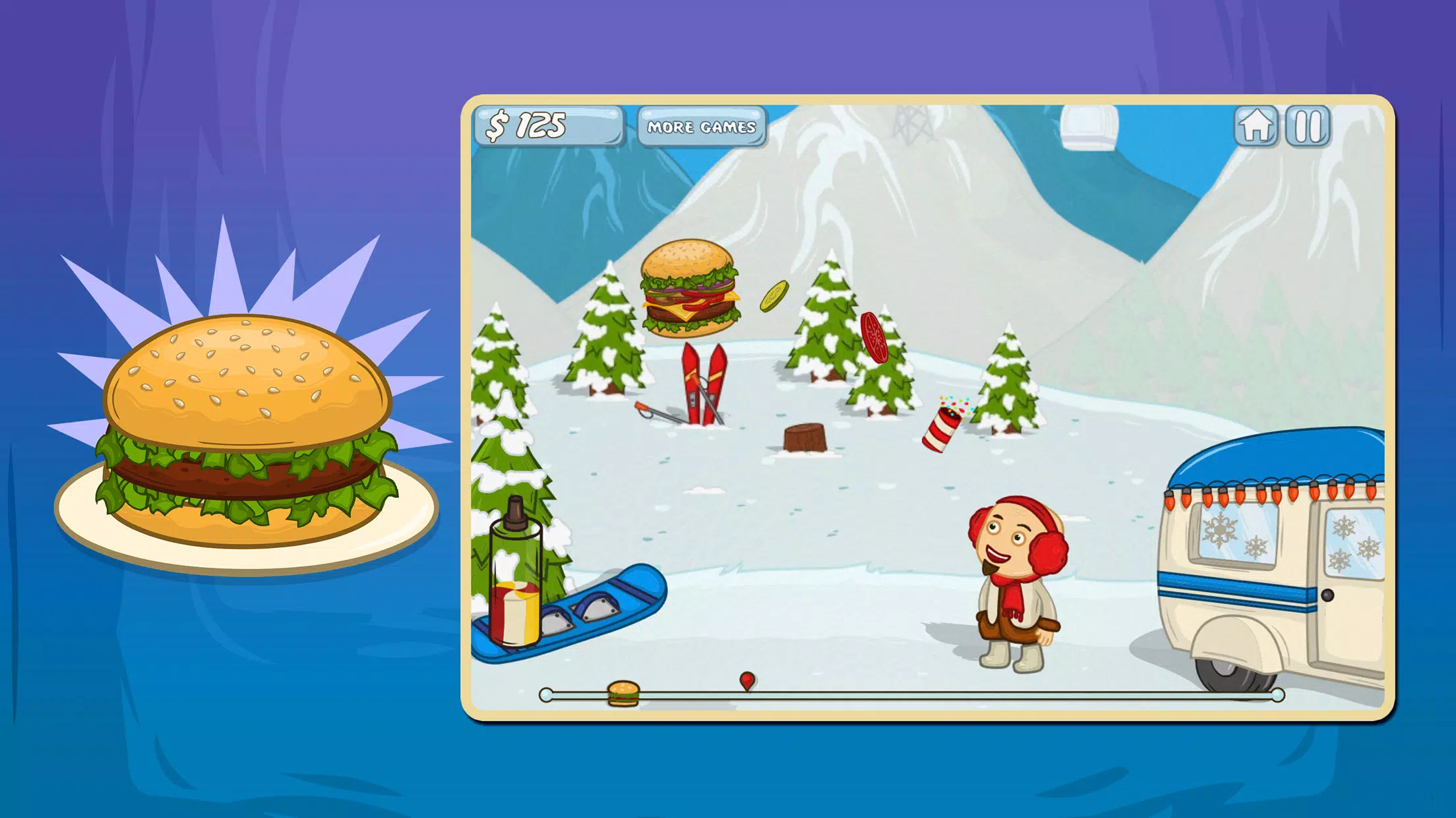 Mad Burger 2: Xmas edition Schermafbeelding 3