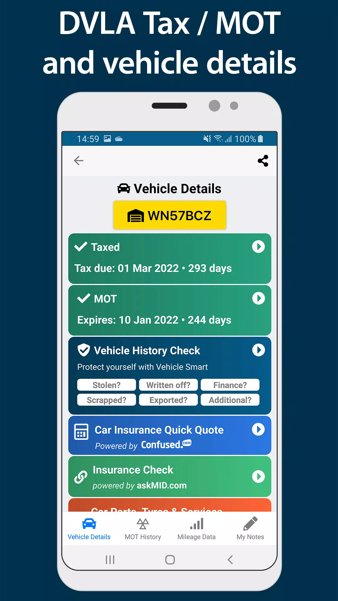 Vehicle Smart Screenshot 2