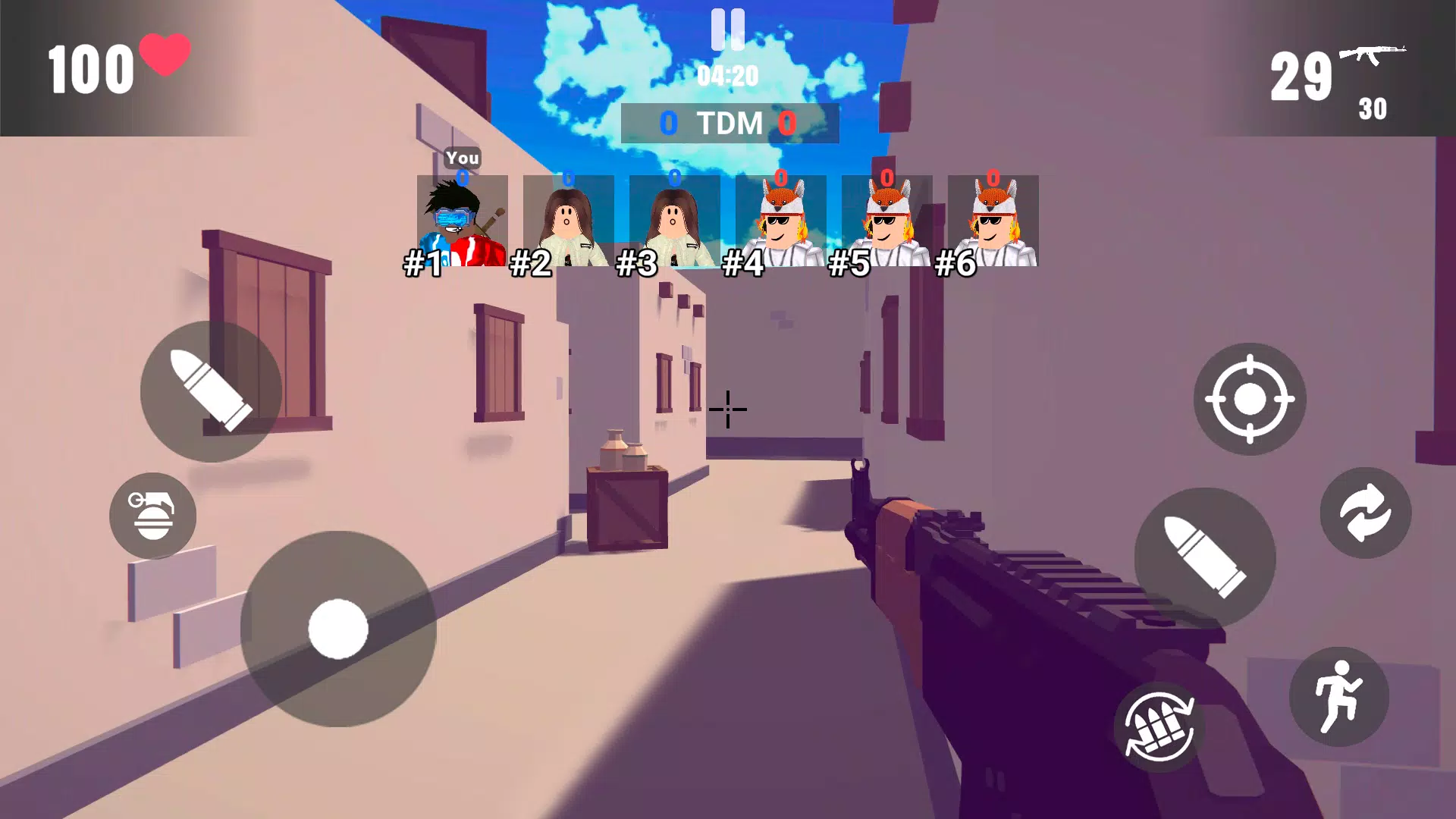 Gunfight Arena: Obby Shooter Zrzut ekranu 1