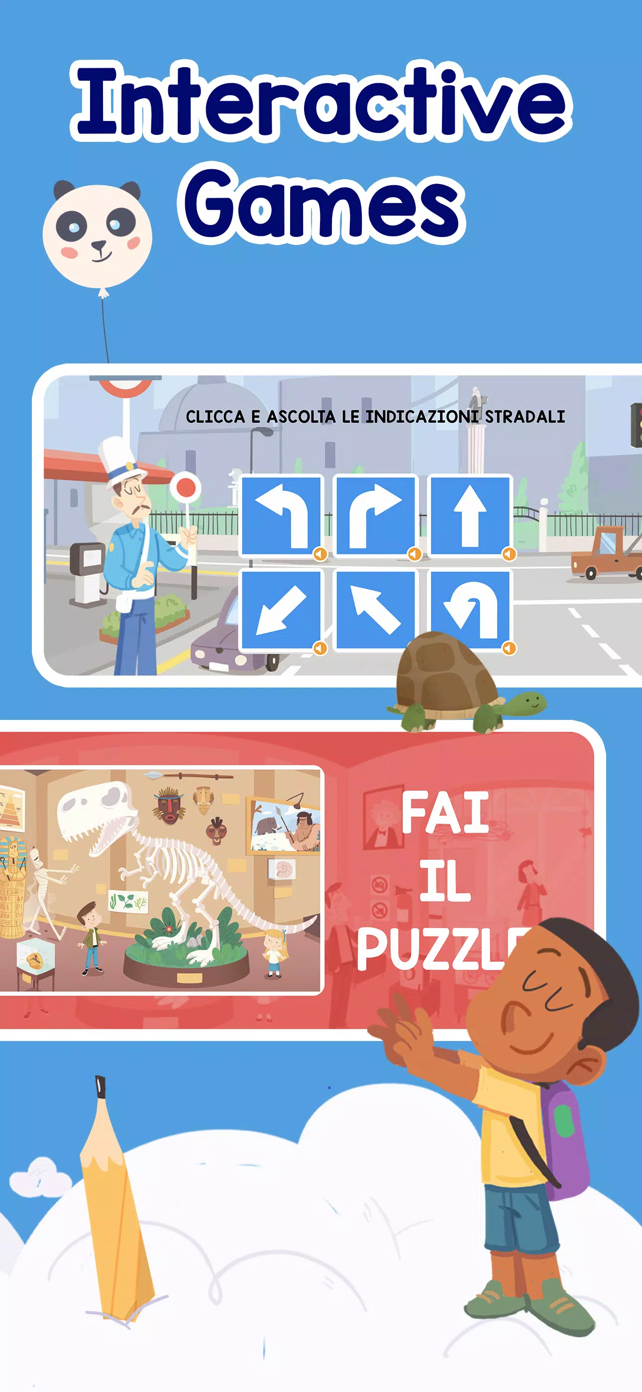 Schermata LANGUAKIDS: Italian for kids 1