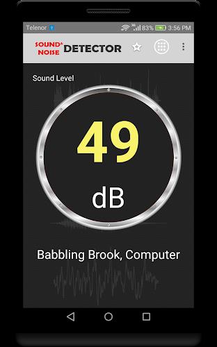 Sound and Noise Detector स्क्रीनशॉट 1