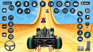 Formula Car Stunt - Car Games स्क्रीनशॉट 1