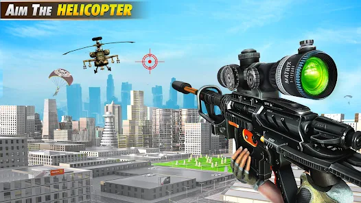 Sniper Shooting Mission : Eliminate City Criminals Screenshot 2