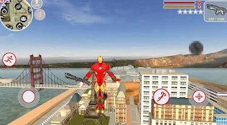 Iron Superhero War - Superhero Games ภาพหน้าจอ 2