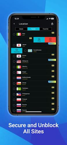 Fast VPN－Secure Safer Proxy 스크린샷 1