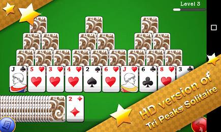 Classic Tri Peaks Solitaire Ekran Görüntüsü 0