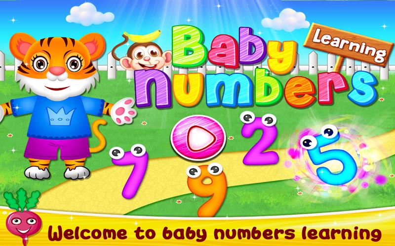 Baby Numbers Learning Game স্ক্রিনশট 0