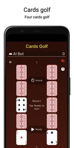 Cards Golf Captura de pantalla 1