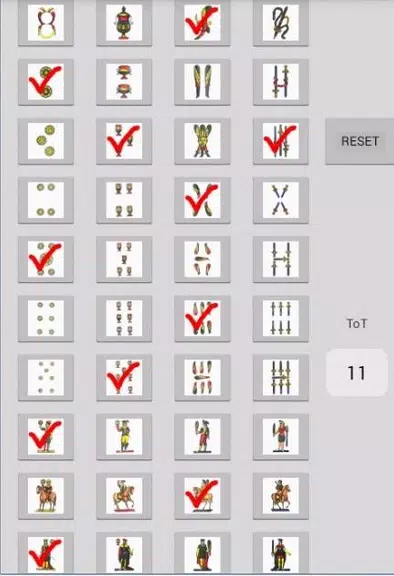card counting napoletane cards Captura de tela 1