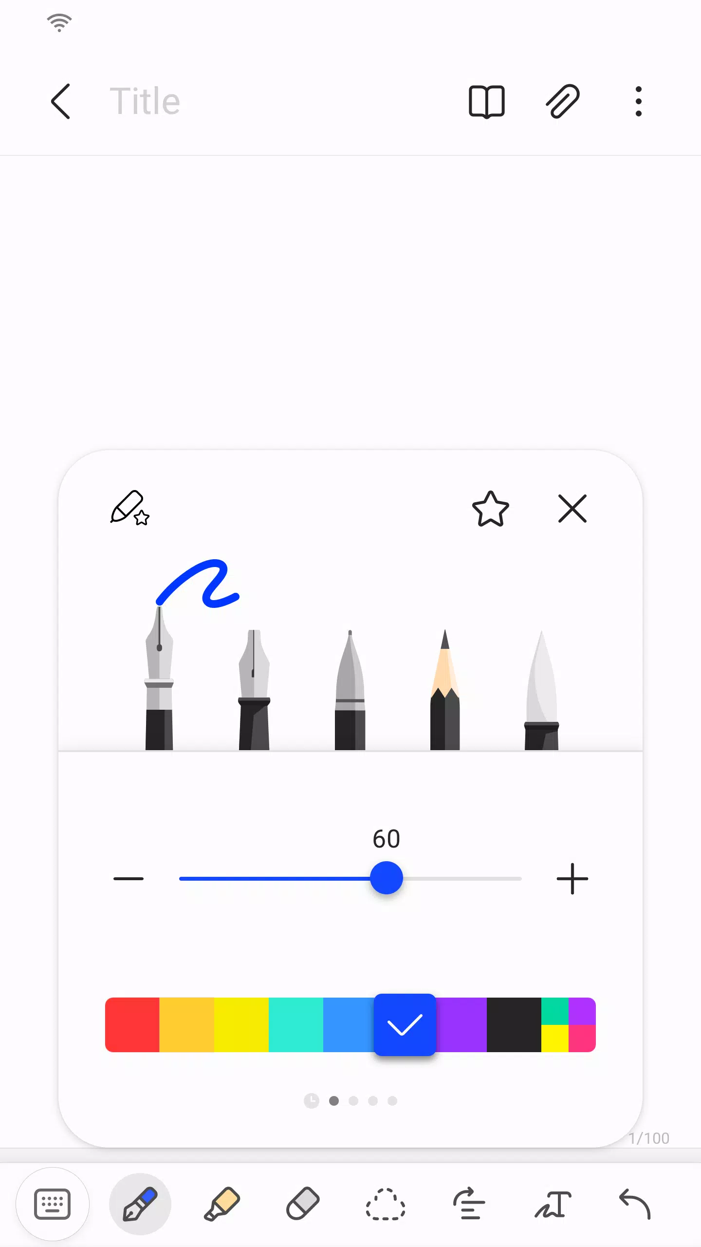 Samsung Notes應用截圖第2張