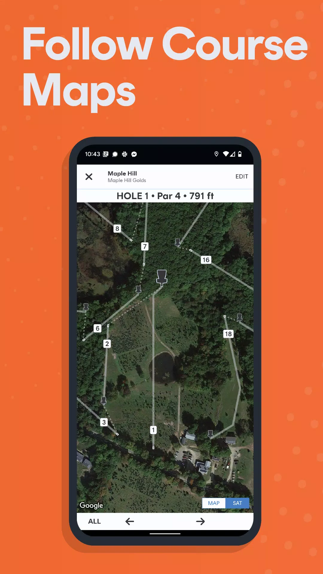 UDisc Disc Golf App應用截圖第1張