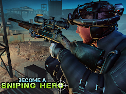 Sniper Shooter offline Game স্ক্রিনশট 3