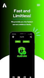 Plato VPN Super Fast Secure स्क्रीनशॉट 3