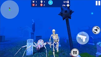 Skeleton Hunter: Survival 3D Capture d'écran 0