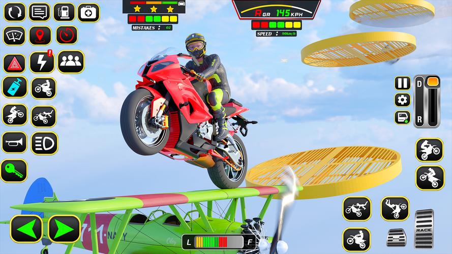 GT Bike Stunt Bike Racing Game Captura de tela 2