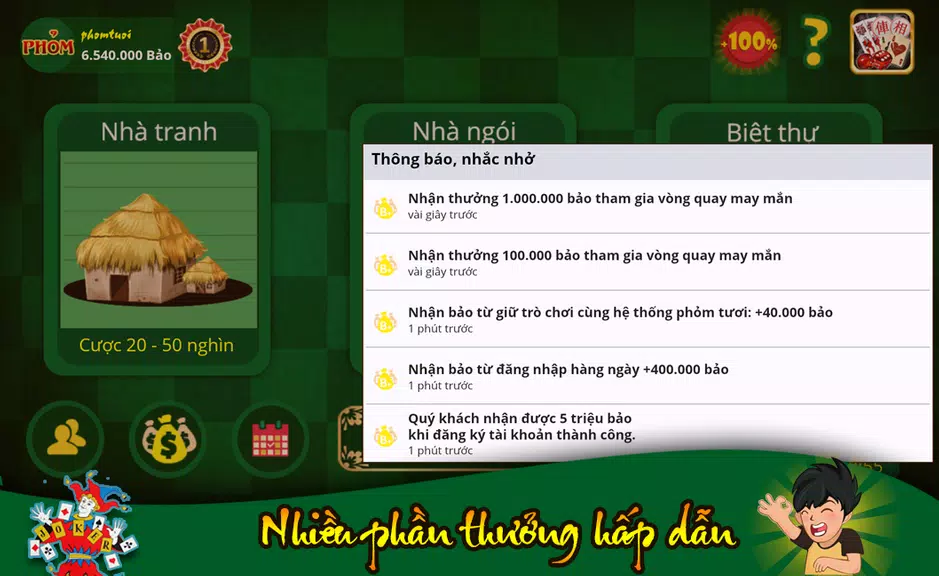 Phỏm Tươi Tá Lả Phom Tuoi TaLa Screenshot 2