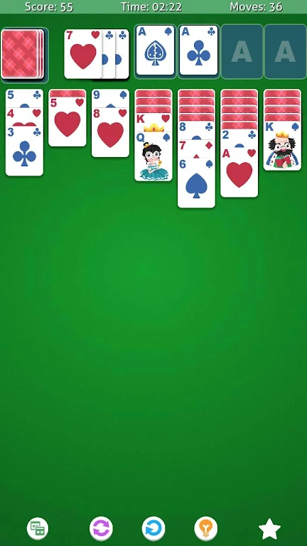 Solitaire classic 2020 ဖန်သားပြင်ဓာတ်ပုံ 2