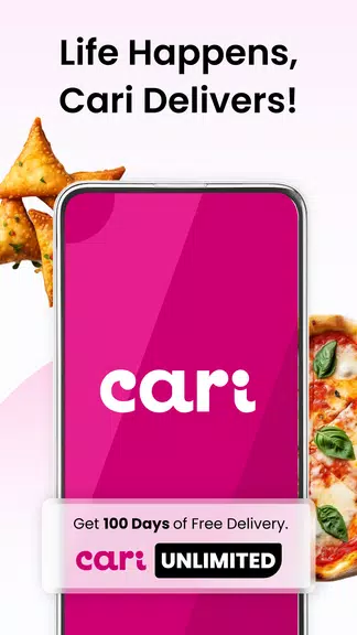 Cari: The best food delivered Capture d'écran 0
