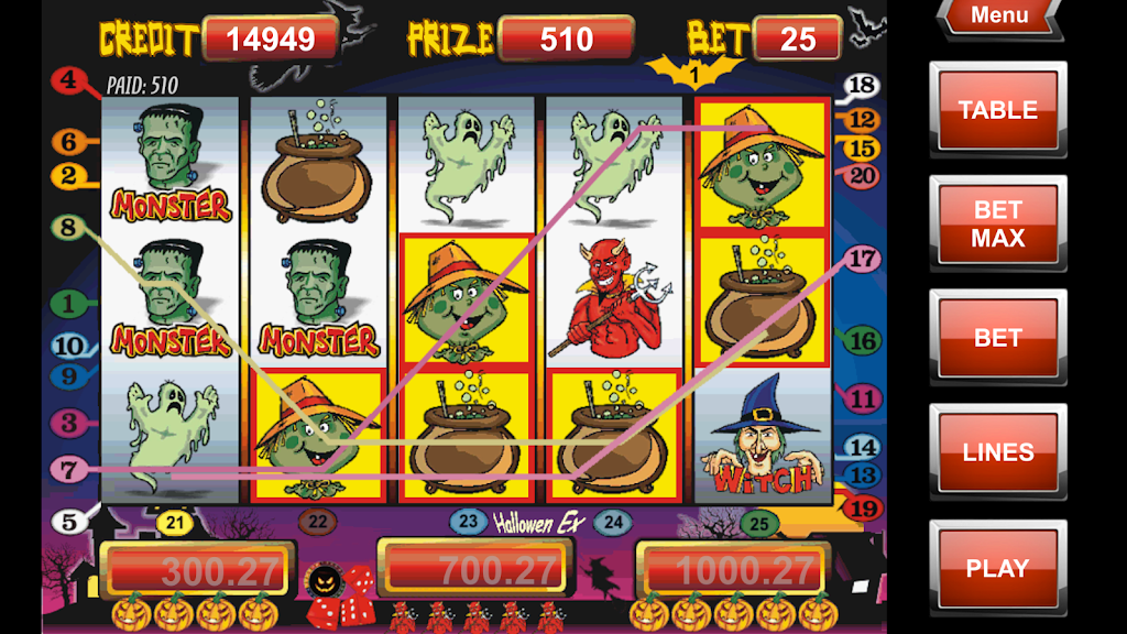 Halloween Slot Machines Pack スクリーンショット 0