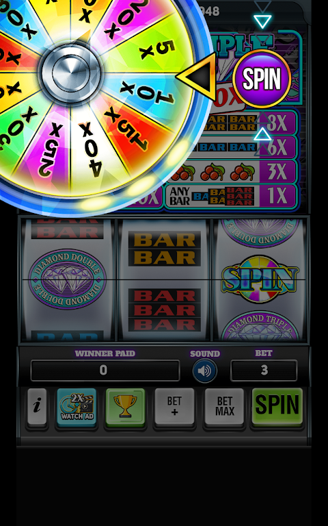 Diamond Deluxe Casino - Free Slot Machines ภาพหน้าจอ 0