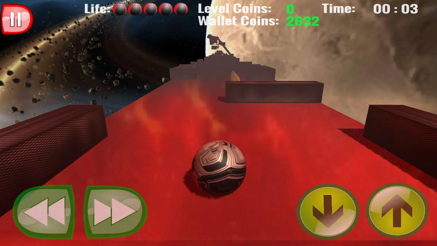 Space Ball: Balance Game Schermafbeelding 1