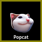 Popcat -Kraft aus Meme -Früchten