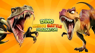 Dinosaur Merge Battle Fight Ảnh chụp màn hình 0