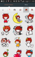 Emoji Stickers for chat Apps ภาพหน้าจอ 1