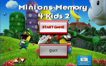 Minions Memory 4 Kids 2应用截图第0张