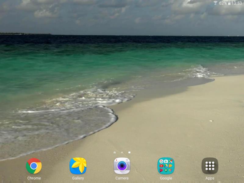 Schermata Tropical Beach Live Wallpaper 0