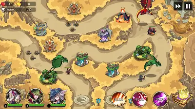 Kingdom War: Tower Defense TD スクリーンショット 3