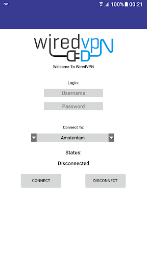 Wired VPN Client Captura de tela 0