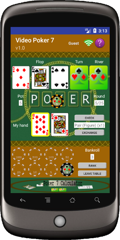 Video Poker 7 Zrzut ekranu 0